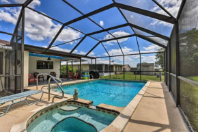 Florida Oasis Solar Heated Pool with Fire Pit & Grill